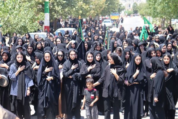 تصاویری از حماسه عشق و ارادت در دیار زاگرس