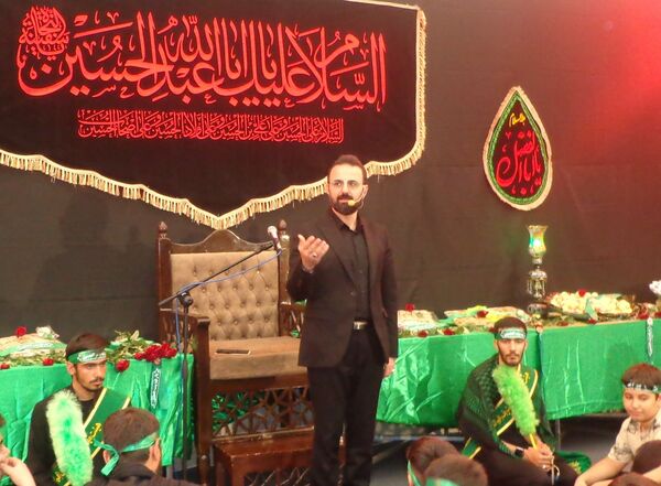 مراسم عزاداری حضرت رقیه (س) در هیات مهندسین بقیع شریف قم