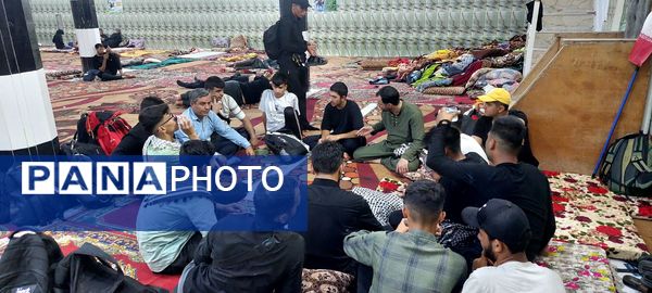 پیاده‌روی اربعین اعضای انجمن اسلامی خراسان شمالی 