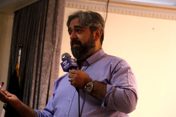 کارگاه خبرنویسی با مدیرعامل خبرگزاری پانا در مشهد