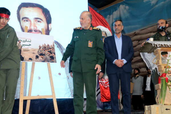  مراسم بزرگداشت سرداران شهیدحسین خرازی و رسول زرین