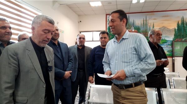 بازدید مدیر کل استان خراسان رضوی  از ستاد اسکان فرهنگیان ثامن 2