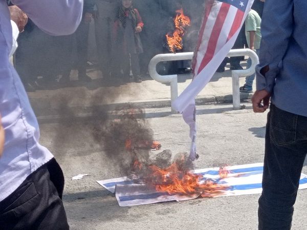 حضور مردم بندرخمیر در راهپیمایی روز قدس