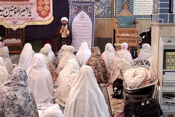 برگزاری اعتکاف دانش‌آموزی در مسجد امیرالمؤمنین(ع) باقرشهر 