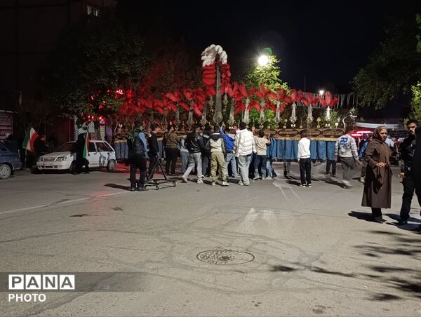 اجتماع مردمی بیعت با رهبر انقلاب در نیشابور 