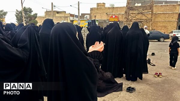 عزاداری مردم نیر در سوگ شهادت امام رضا (ع)