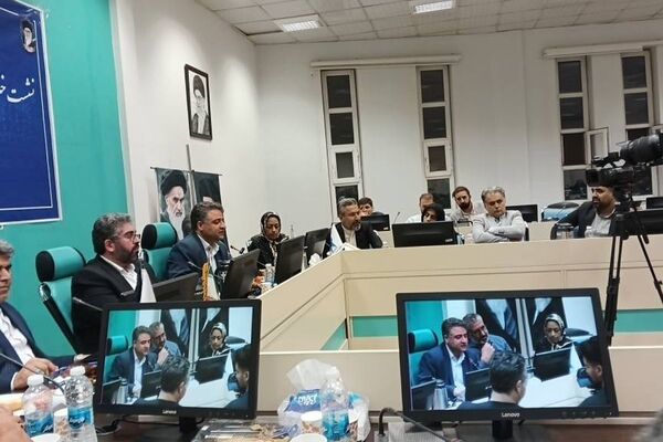نشست خبری فرمانداری  شهرستان قدس با اصحاب رسانه در هفته دولت و خبرنگاری