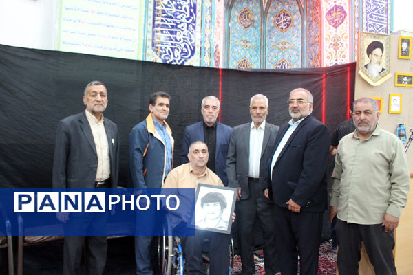 گرامیداشت یاد و خاطره شهدای دانش‌آموز شهرستان جعفرآباد