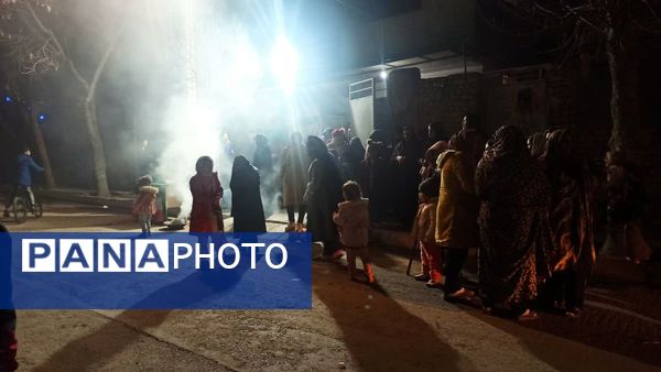 مراسم نور افشانی و ایستگاه صلواتی در شهرستان سملقان