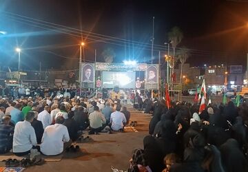 برگزاری اولین شب از عزاداری محرم حسینی در شهرستان پلدختر 