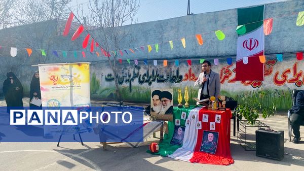  افتتاحیه مسابقات ورزشی بین‌مدرسه‌ای «جام اقتدار ایران» در آموزشگاه دخترانه تکتم