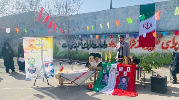  افتتاحیه مسابقات ورزشی بین‌مدرسه‌ای «جام اقتدار ایران» در آموزشگاه دخترانه تکتم