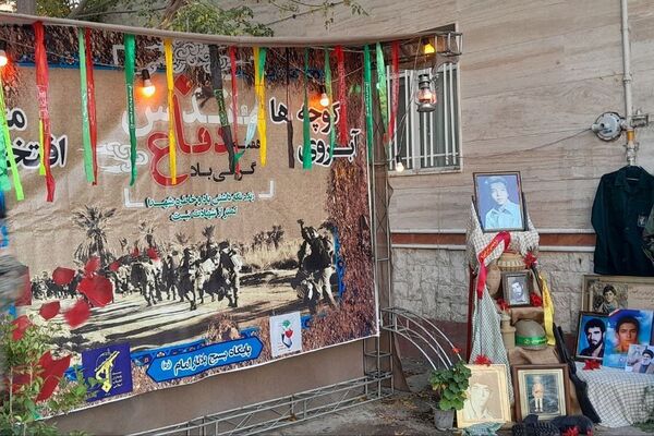پویش «افتخار محله» و مراسم وداع با شهید گمنام در ورامین