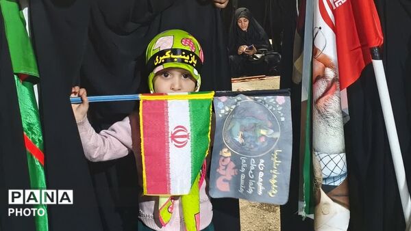 راهپیمایی در شهرستان گچساران 