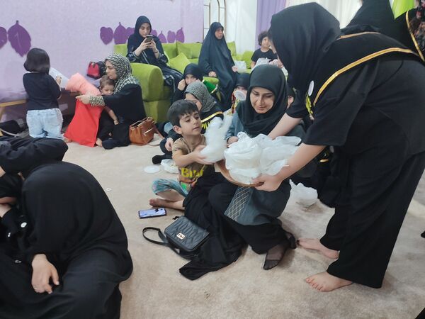 مراسم سوگواری ابا عبدالله الحسین در قائمشهر