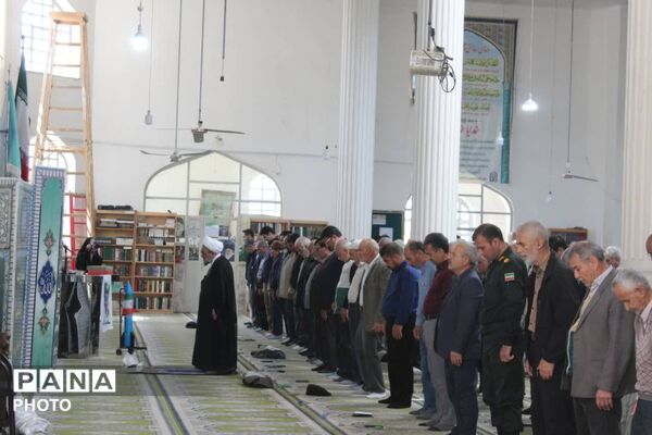 نماز جمعه عبادی سیاسی در مسجد جامع آشخانه