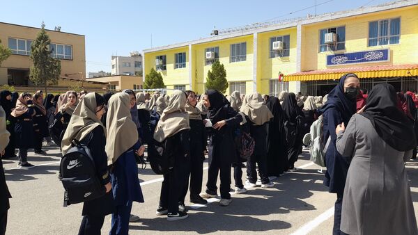 آیین بازگشایی مدرسه نورالهدی ناحیه هفت خراسان رضوی