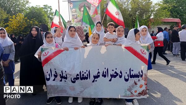 حضور پرشورو حماسی  جان فدایان در شهرستان پلدختر 