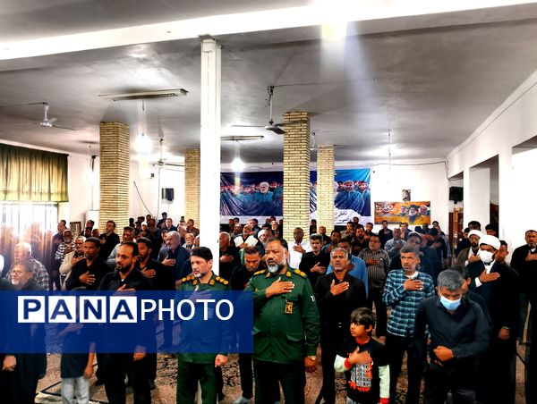 رودان در شب و روز شهادت حضرت فاطمه زهرا(س) سوگوار شد