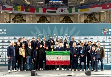 درخشش بی‌سابقه بانوان کاراته‌کار؛ ایران بر قله نایب‌قهرمانی جهان ایستاد