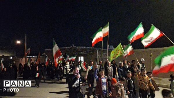 سی و پنجمین حضور حماسی مردم ولایتمدار کنجوران سفلی