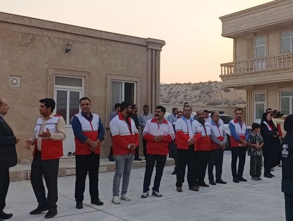 افتتاح ساختمان جمعیت هلال احمر شهرستان جم