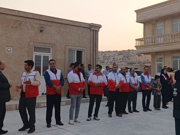 افتتاح ساختمان جمعیت هلال احمر شهرستان جم