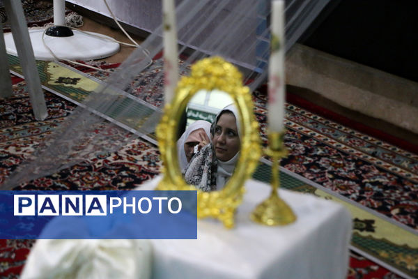 جشن ازدواج مسجدی 132 زوج جوان در قم - 2