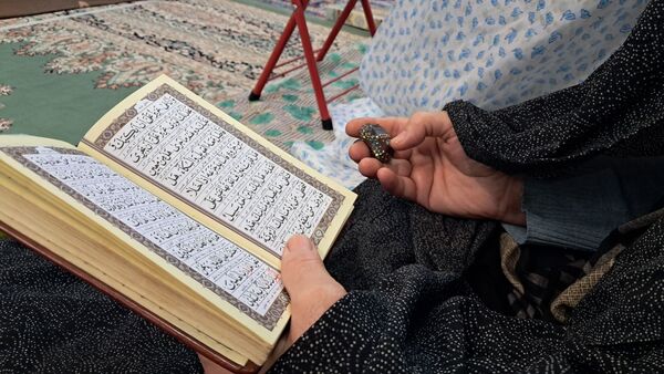 اعتکاف دخترانه در مسجد امام حسن مجتبی(ع) قم