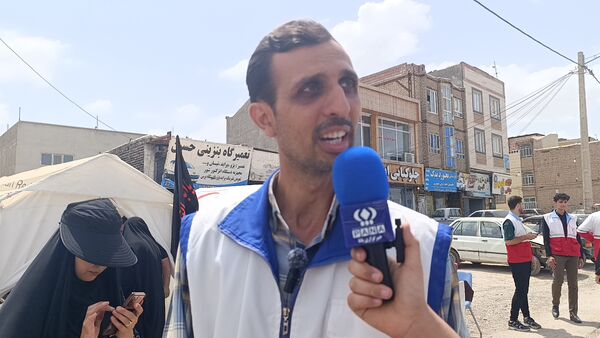برپایی موکب توسط دانش‌آموزان در آشخانه