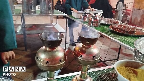 حماسه سازی مردم در صد و چهل و ششمین شب در حسینیه امام خمینی نیشابور در قاب پانا