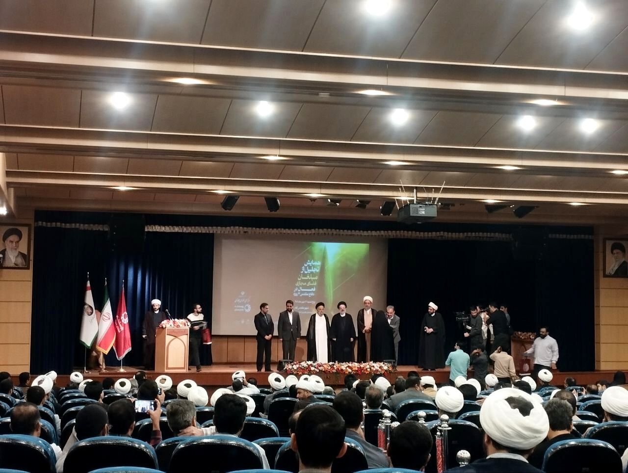 مبلغان مجازی فعال جنگ تحمیلی ۱۲ روزه در قم تجلیل شدند