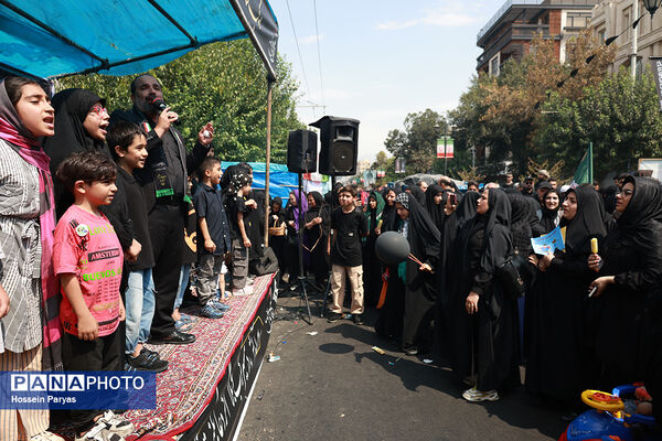 پیاده‌روی جاماندگان اربعین حسینی - تهران