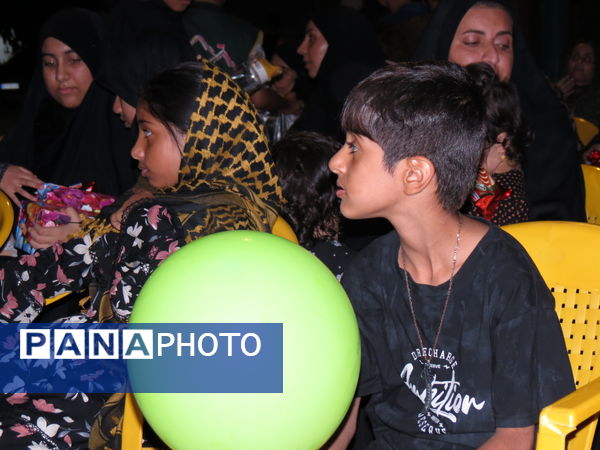 غرفه کودک موکب شهدای گمنام بندرخمیر میزبان حماسه‌ سازی نوجوانان