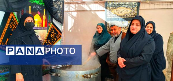 مراسم عزاداری شهادت حضرت فاطمه زهرا(س) در دبیرستان میرزا جعفر سروقد 