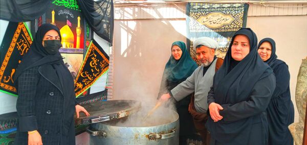 مراسم عزاداری شهادت حضرت فاطمه زهرا(س) در دبیرستان میرزا جعفر سروقد 