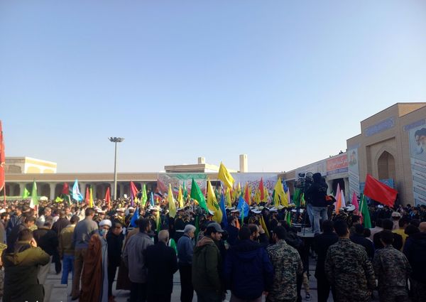 جلوه‌هایی از حضور نوجوانان قمی در رزمایش شکوه اقتدار 