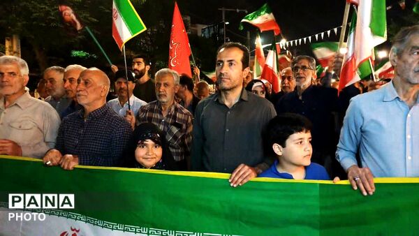 نود شب استقامت و پایداری مردم رجایی شهر کرج