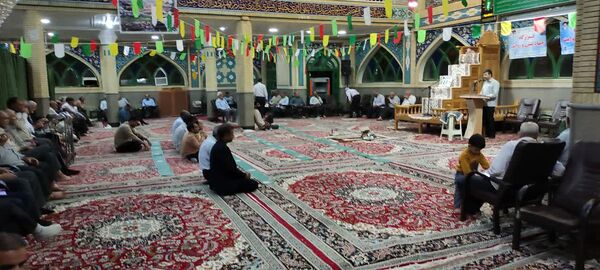 جلسه جهاد تبیین وحماسه های دوران دفاع مقدس در مساجد روستاها و شهرستان خلیل آباد 