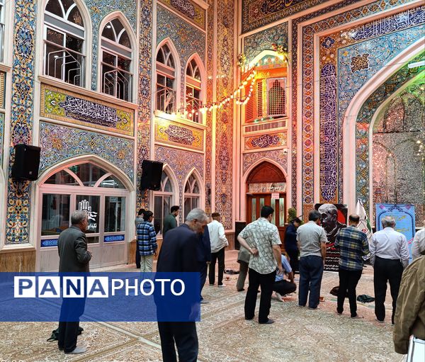 برگزاری مراسم استغاثه به امام زمان (عج) در نیشابور