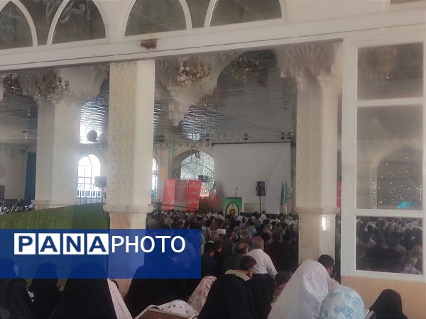 نماز عبادی سیاسی جمعه در شهرستان کاشمر 