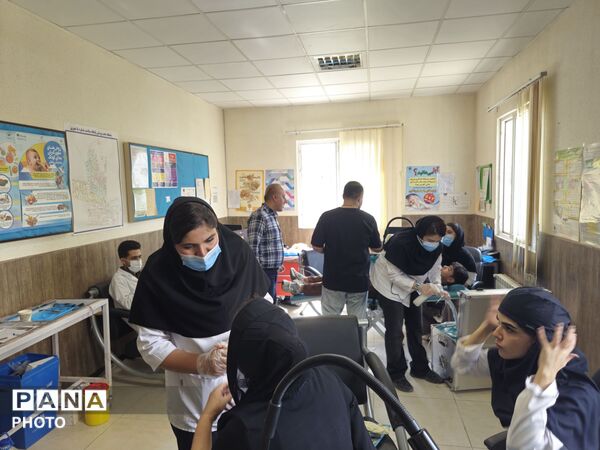ارائه بیش از ۳۰۰ خدمت رایگان دندانپزشکی در اردوی جهادی سلامت