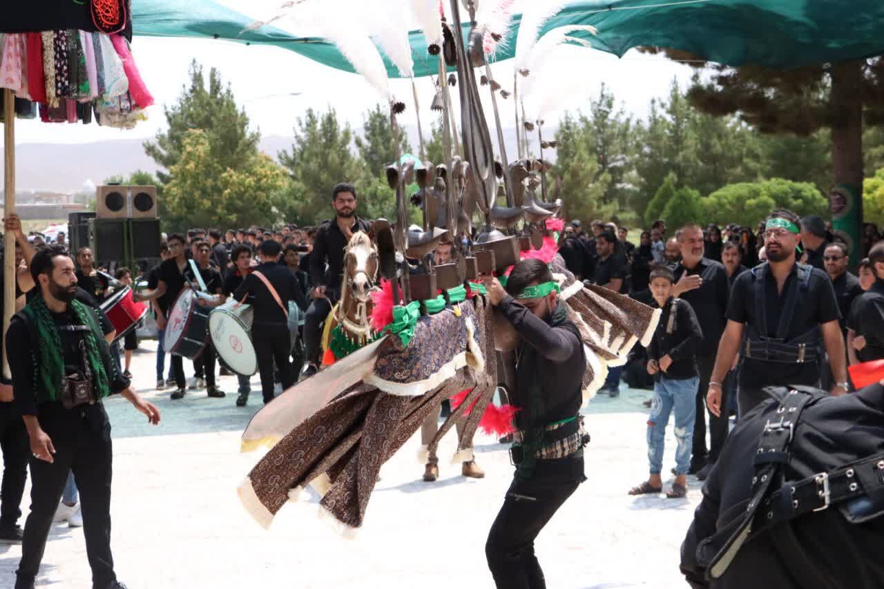مراسم عاشورای حسینی در شهرستان کوهبنان