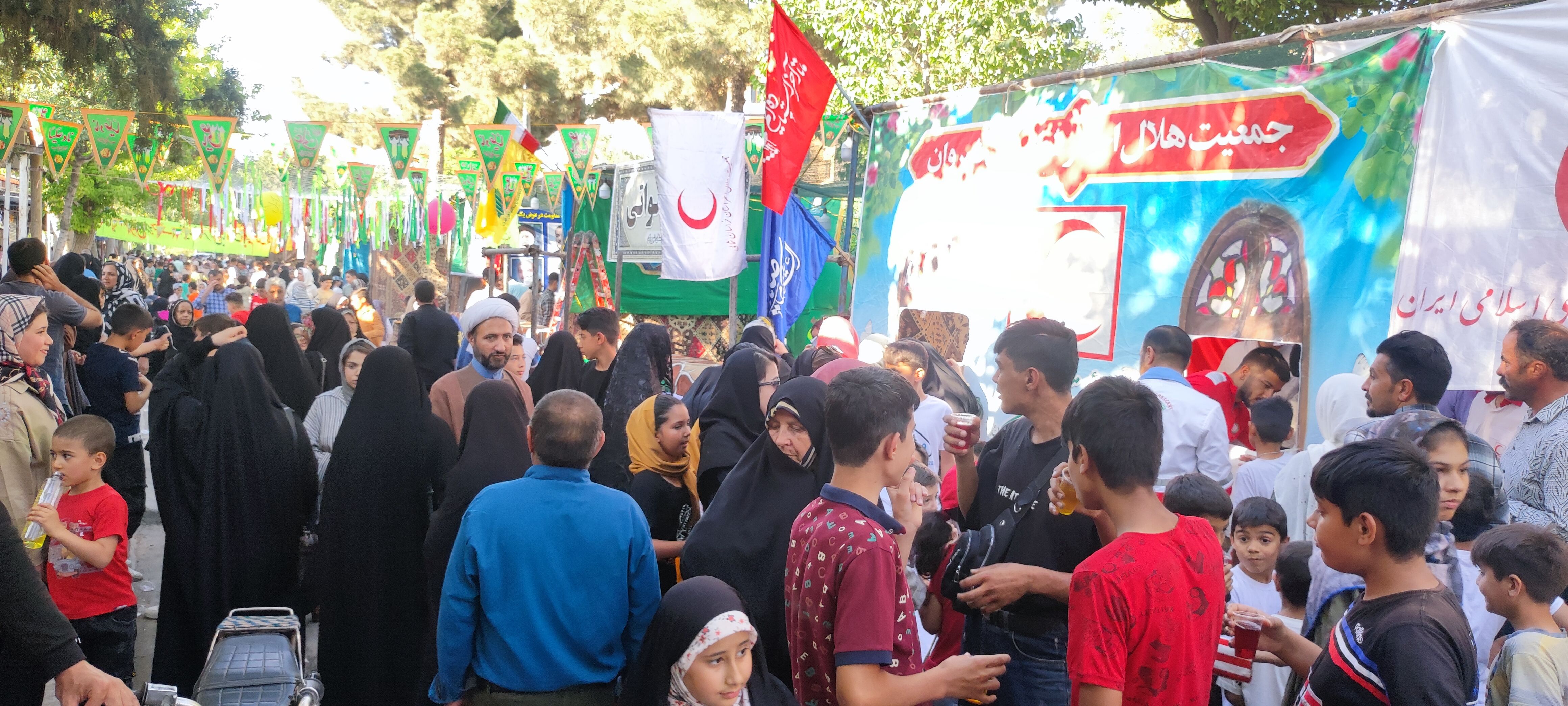 جشن بزرگ عید غدیر در موکب های شیروان