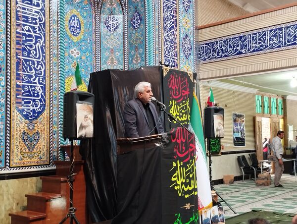  مراسم سوگواری به‌مناسبت شهادت شهدای خدمت در شهرستان چرداول