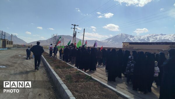 روستای دزک در سوگ ولی امر مسلمین