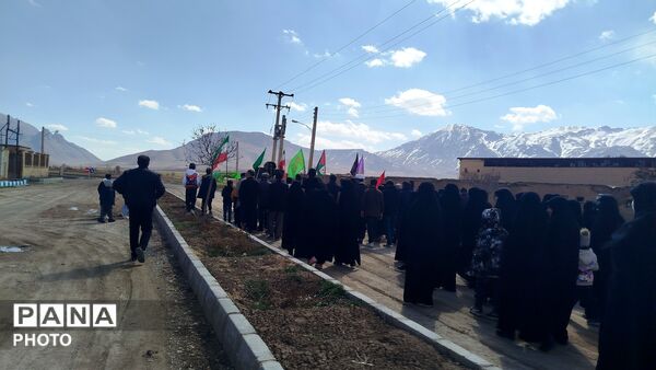 روستای دزک در سوگ ولی امر مسلمین