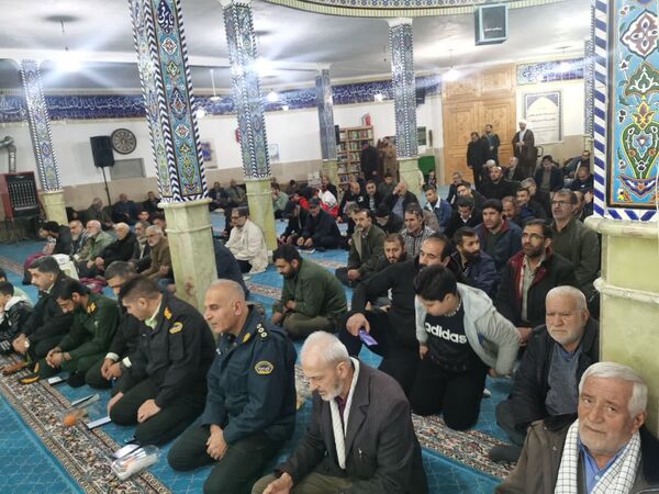 مراسم گرامیداشت شهدای جبهه مقاومت در فیروزکوه