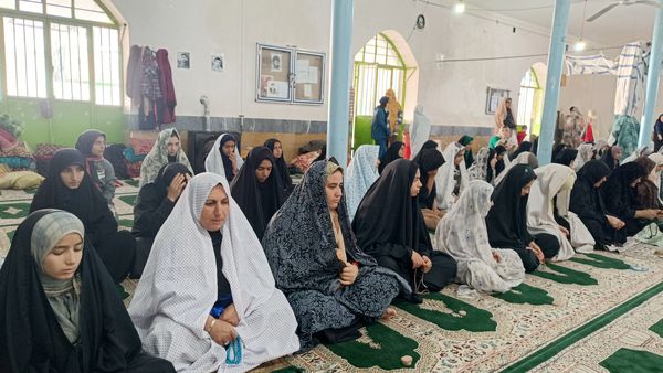 اعتکاف دانش آموزی در شهرستان دیشموک