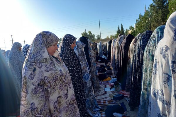 نماز عید فطر ۱۴۰۴ در روستای ظفرآباد شیراز اقامه شد
